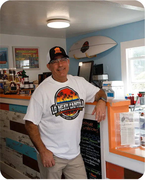 John at Los Gatos Meats